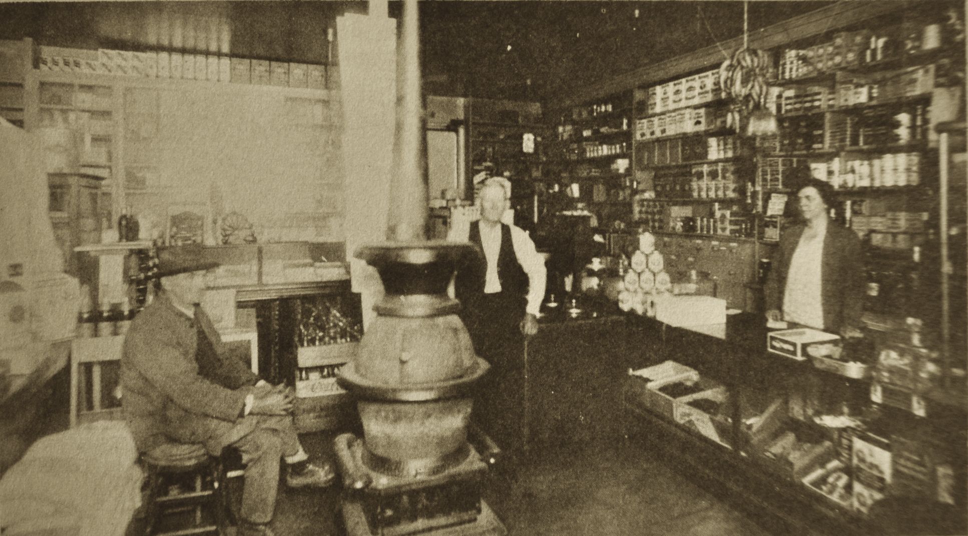 Marticville-Washington Winters Store interior sepia General Stores.jpg